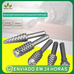 Jogo De Lima Rotativa Grossa para broca, desbaste, abrasiva，retifica Com
