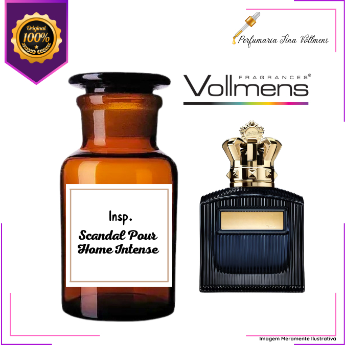 Essência Vollmens Lipossolúvel Premium Moulin Bleu Intense BRT - O Toque Sofisticado da Perfumaria Importada Masculina
