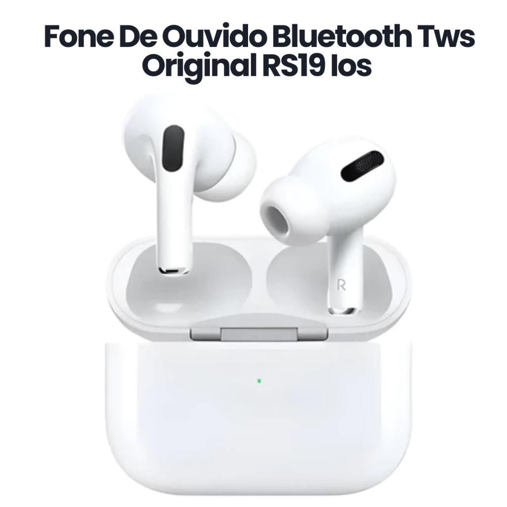 Fone De Ouvido Bluetooth Original Rs19 Ios Android Alcance 10 Metros em Oferta na Shopee