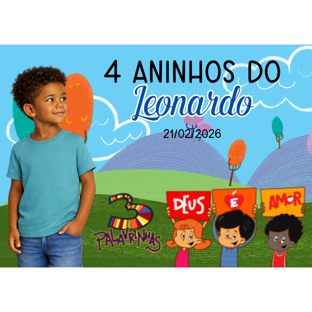 15 Foto Imã de geladeira personalizado em qualquer tema 5x7 Lembrancinha de Festa Aniversário 3 palavrinhas