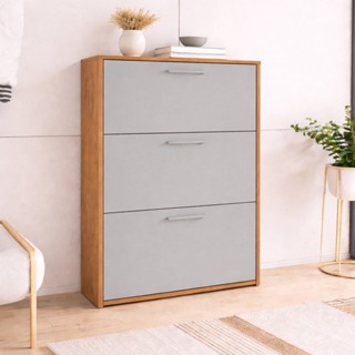 Sapateira 3 Portas Multiuso Organizador de Sapatos Compacto Para Quarto Sala Funcional Cores em Oferta na Shopee