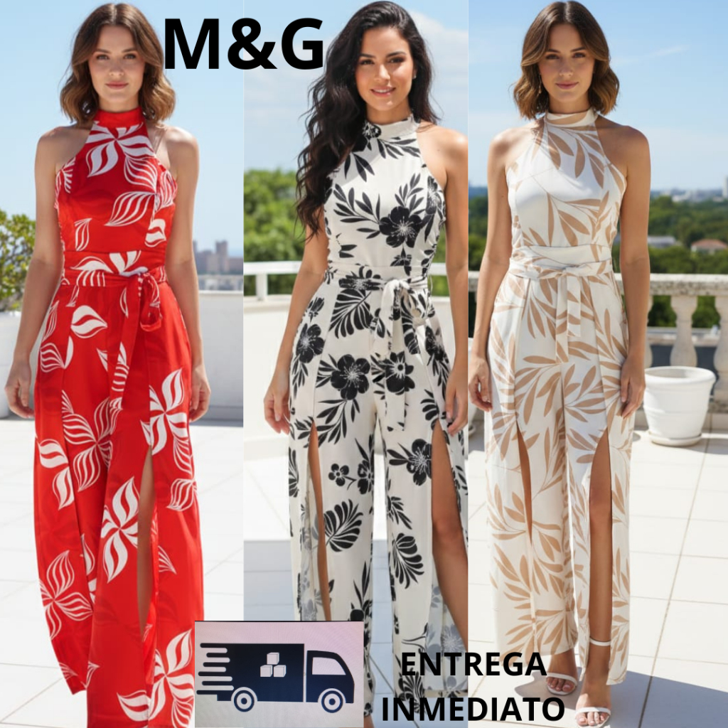 MACACÃO FEMININO LONGO COM GOLA ALTA (EM TECIDO DUNA)TEM FORRO TEM BOJO ELASTEX EN  AS COSTAS