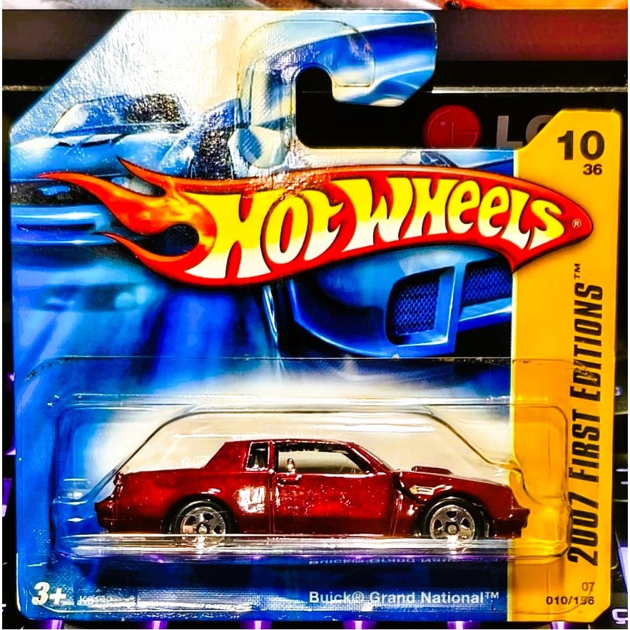 Hot Wheels - Buick Grand National (Abre o Capô) | Carrinho Miniatura Die-cast