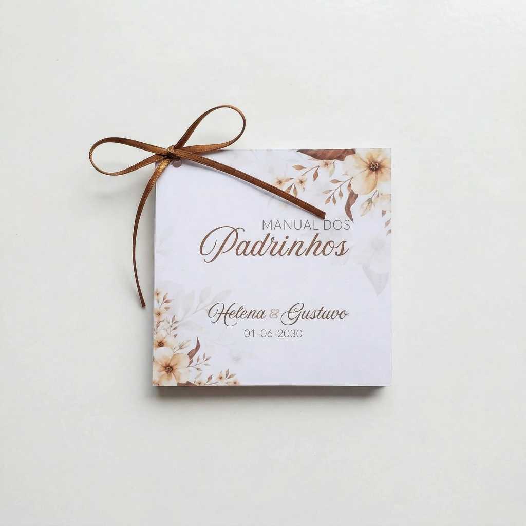 Manual de Padrinhos Casamento- Fazemos várias cores