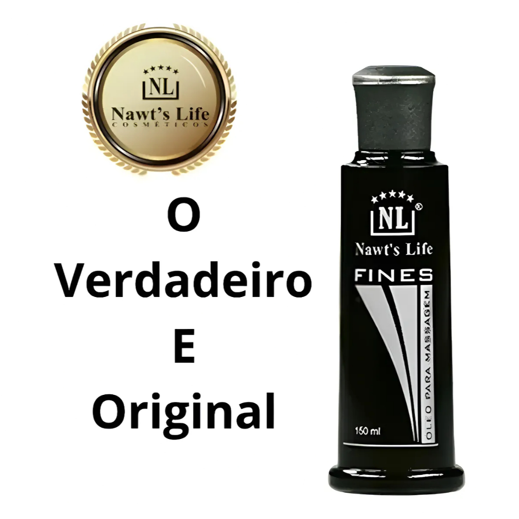 Óleo Para Massagem Fines 150ml Nawt's Life