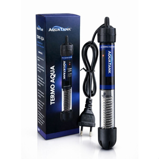 Aquecedor Com Termostato Submersível Aquatank Termo Aqua 25w Para Aquários em Oferta na Shopee
