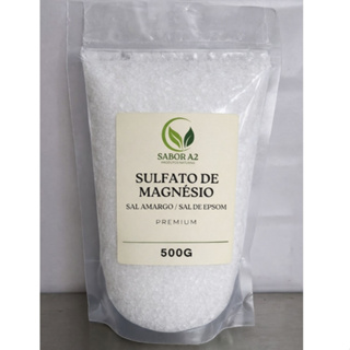 Sulfato de Magnésio - Sal Amargo - Sal de Epsom em Oferta na Shopee
