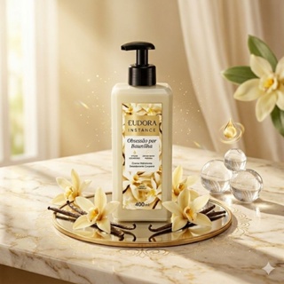 Eudora Instance Obsessão Por Baunilha Hidratante Corporal 400ml em Oferta na Shopee
