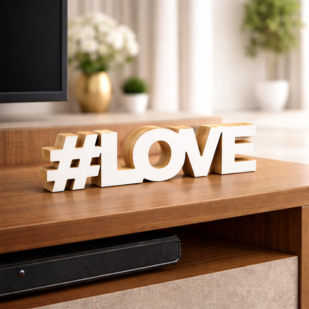 Palavras De Mesa Decoração Gratidão Família Love Jesus Fé MDF 15mm Presente Criativo Resistente em Oferta na Shopee