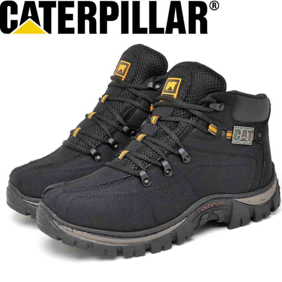 Coturno Bota Masculina CAT Adventure Oferta em Oferta na Shopee