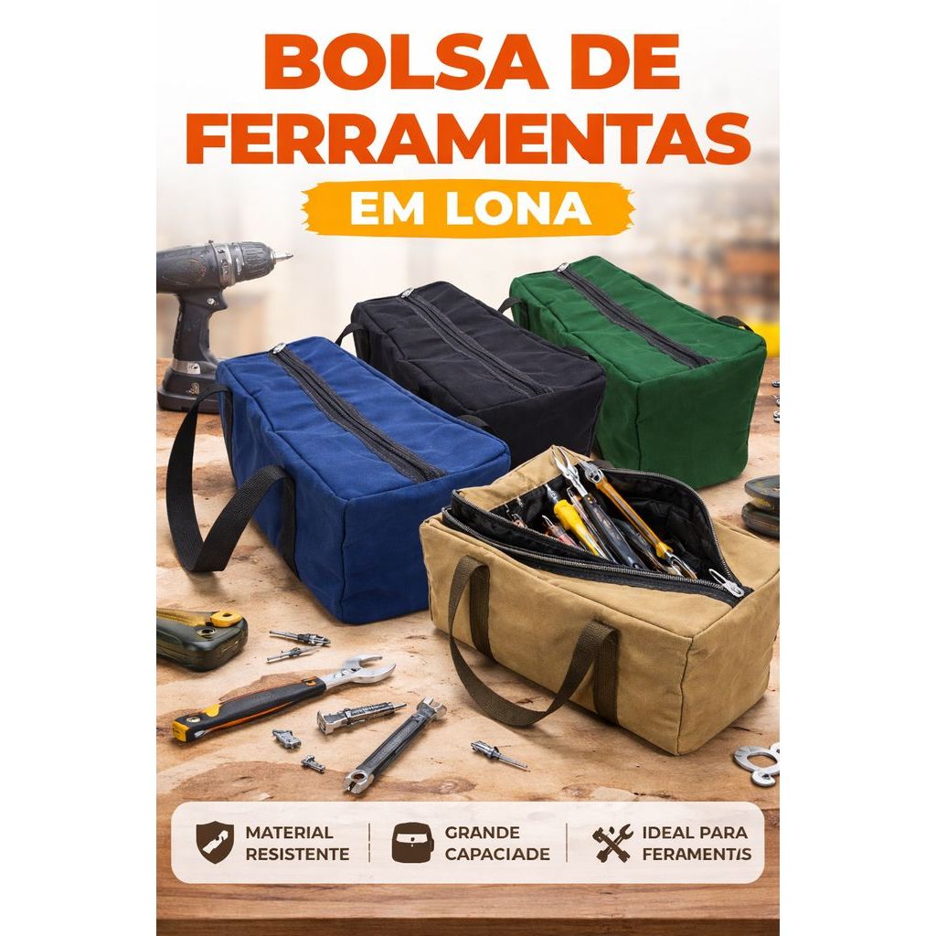 Bolsa de Ferramentas Caixa de Ferramentas de lona organizador de ferramentas