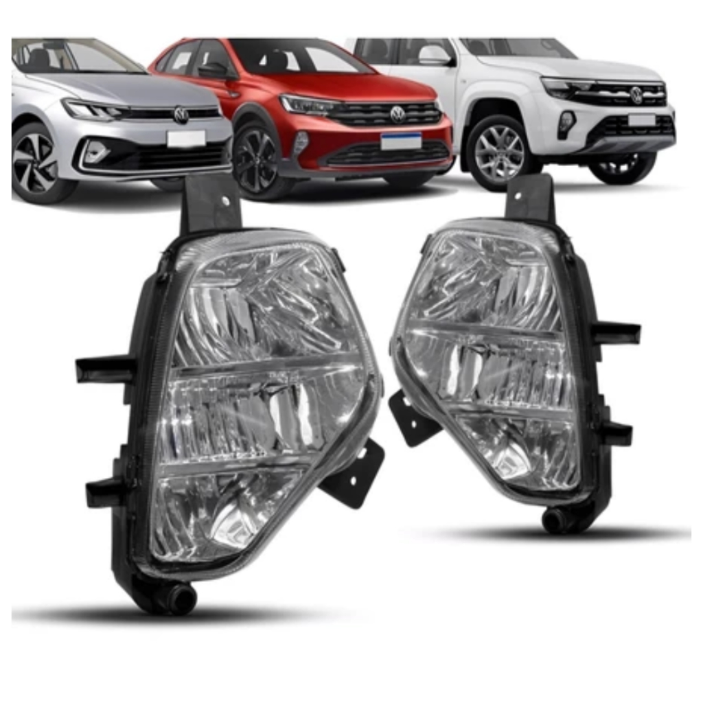Par Farol De Milha + Full Led Virtus 2023 á 2026 Nivus 2020 á 2024 Amarok 2025