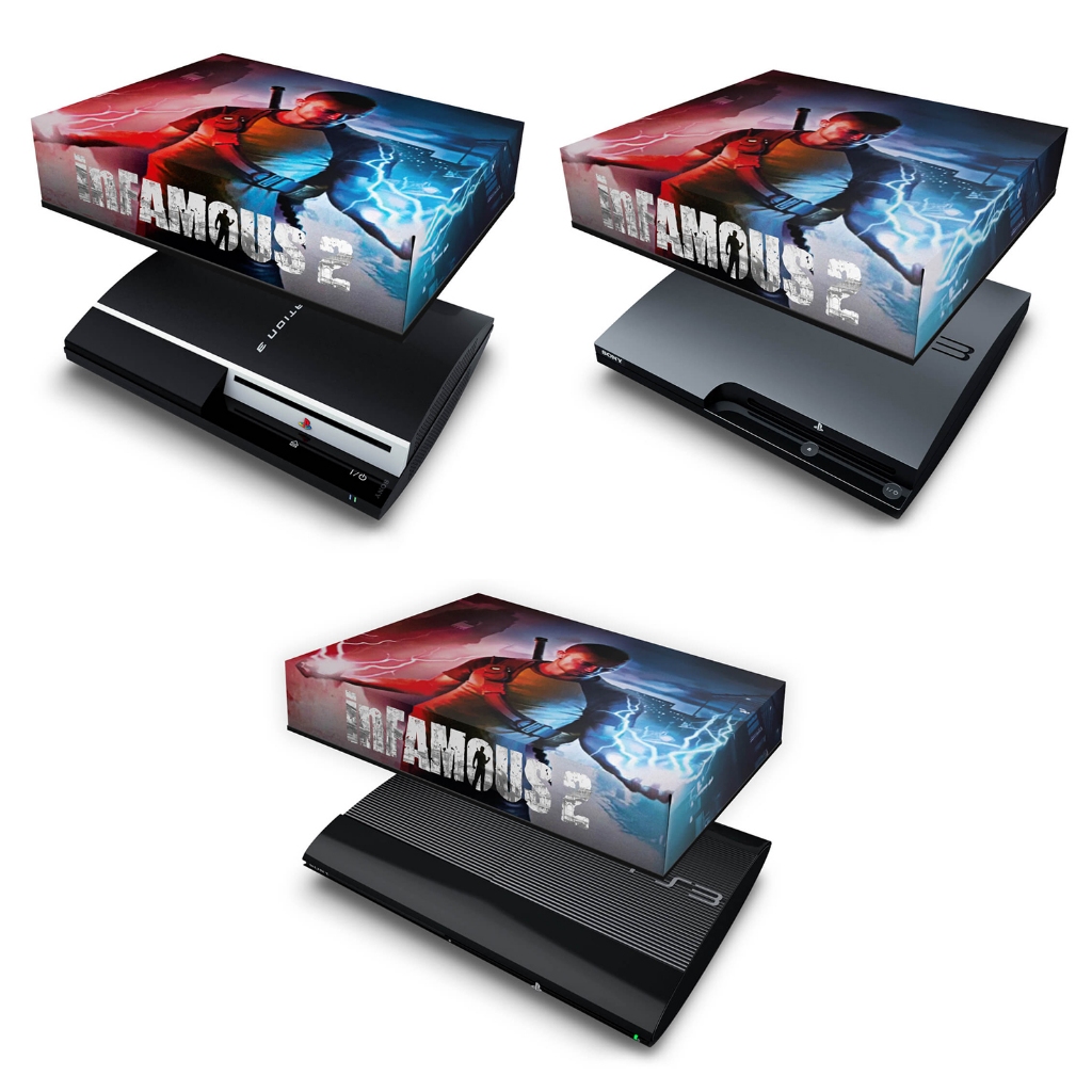 Capa Anti Poeira para PS3 FAT, SLIM ou SUPER SLIM - 091 - Capa Playstation 3