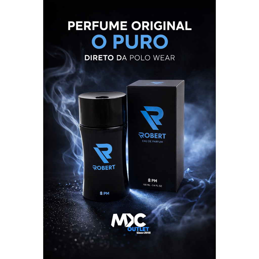 Polo Wear Robert 100ml ORIGINAL em Oferta na Shopee