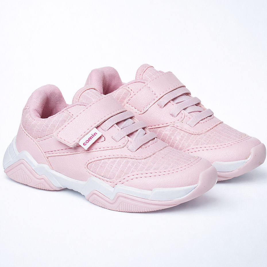 Tênis Infantil Menina Escolar Antiderrapante Macio Feminino Fechamento Fácil Original Camin Promoção em Oferta na Shopee