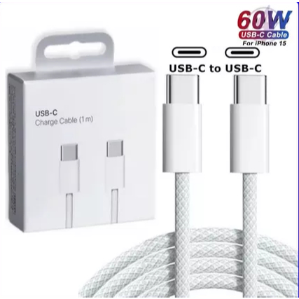 Cabo de iPhone 60W ⚡PD USB C cabo tipo c original para iPhone 15 16 17