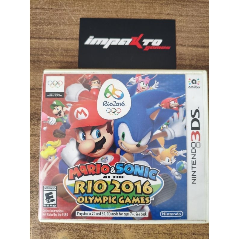 Sonic e Mario Rio 2016