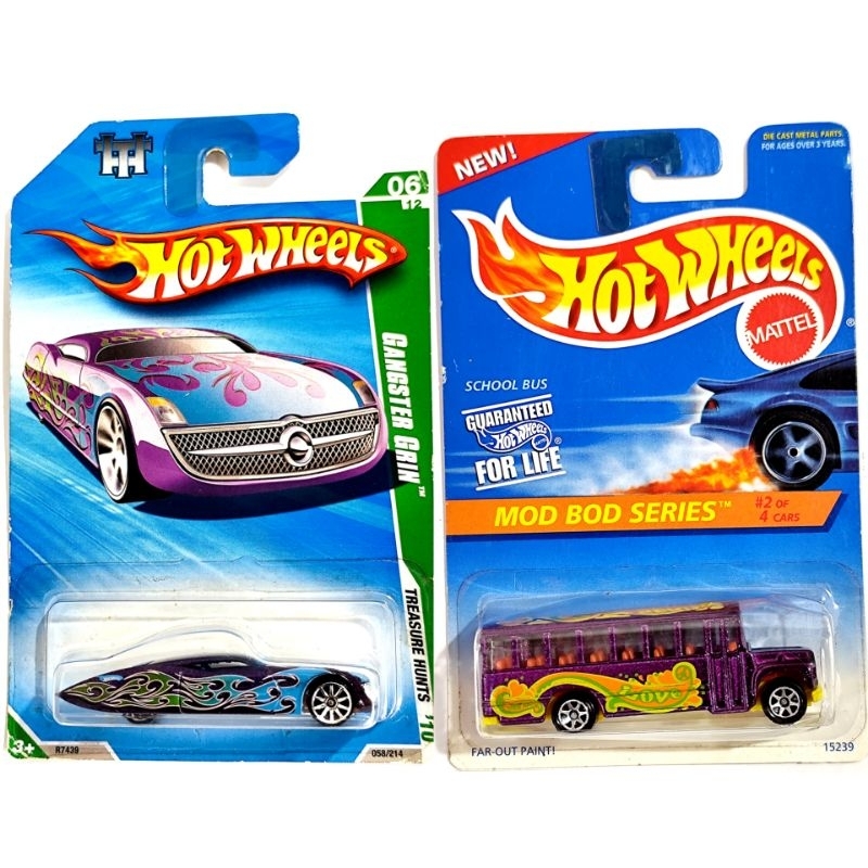 Hot Wheels Antigos e raros, First Editions linha 2004, 2005, 2006