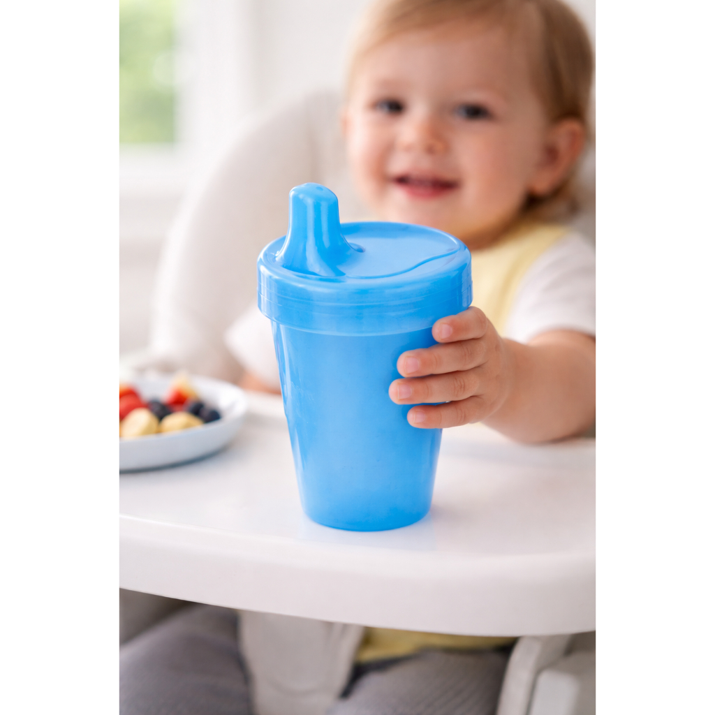 Copo Baby Com Bico Antivazamento 300ml Plasnorthon