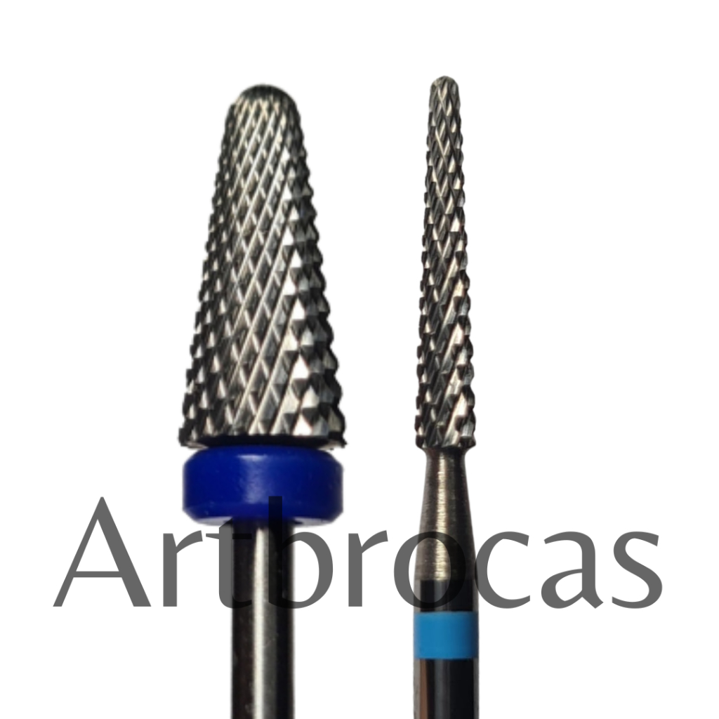 Kit 2 brocas para unhas de tungstenio promoção alongamento acabamento cutícula gel em Oferta na Shopee