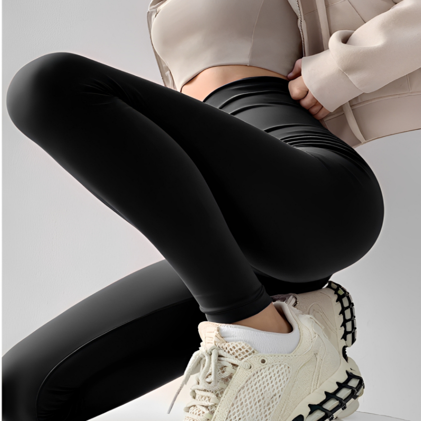 Calça Legging Feminina Alta Compressão Academia Treino Yoga Fitness Modeladora Zero Transparência