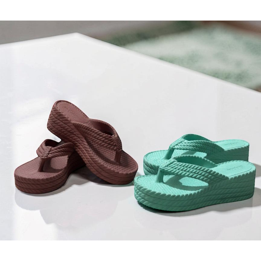 Chinelo Marrocos Feminino Plataforma Alta Moda Verão Antiderrapante Confortável Clique & Leve