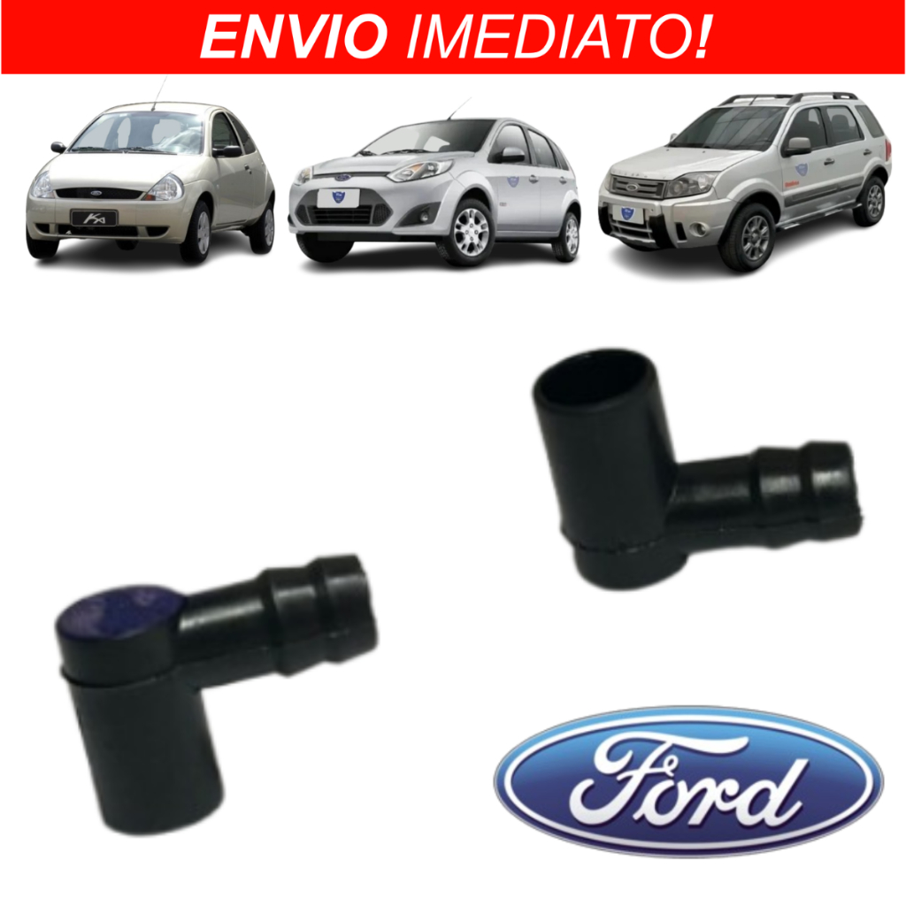 CONEXÃO COTOVELO VÁLVULA ANTI CHAMA FIESTA / FORD KA / ECOSPORT em Oferta na Shopee