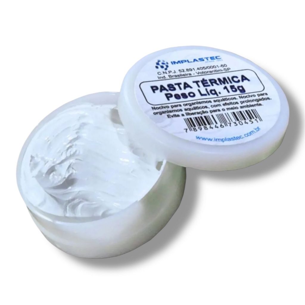 Pasta Termica Pote 15 Gramas para Resfriamento Coller Processador em Oferta na Shopee