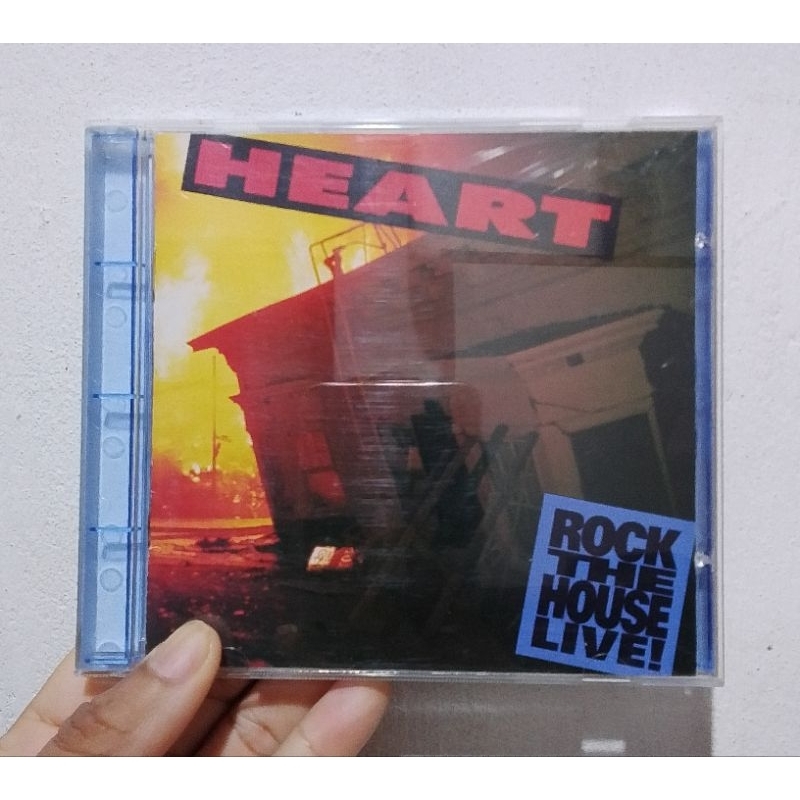 CD Heart - Rock The House Live! (Importado/Rock/1991)