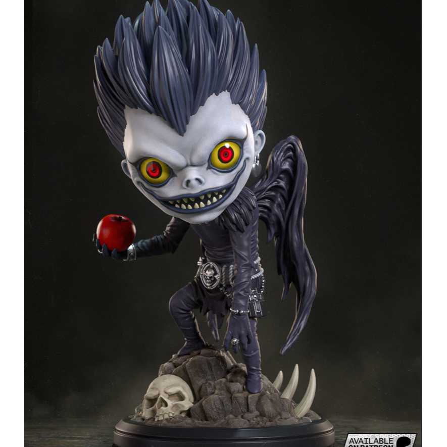 action figure Ryuk chibi Death Note - boneco colecionável ryuk death note 13 cm