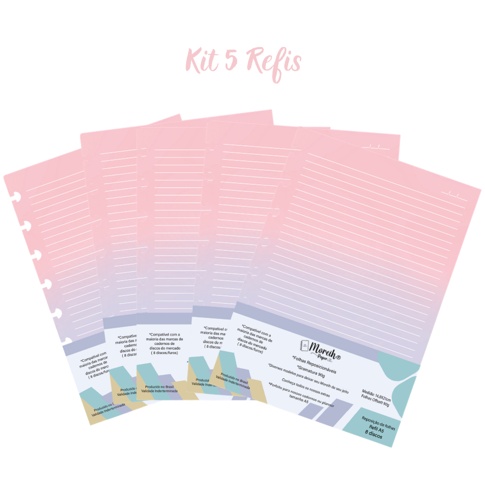 Refil Para Caderno De Discos -  Believe New