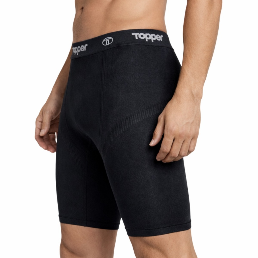 Bermuda Térmica Topper Masculina Esportiva - Sem Costura em Oferta na Shopee