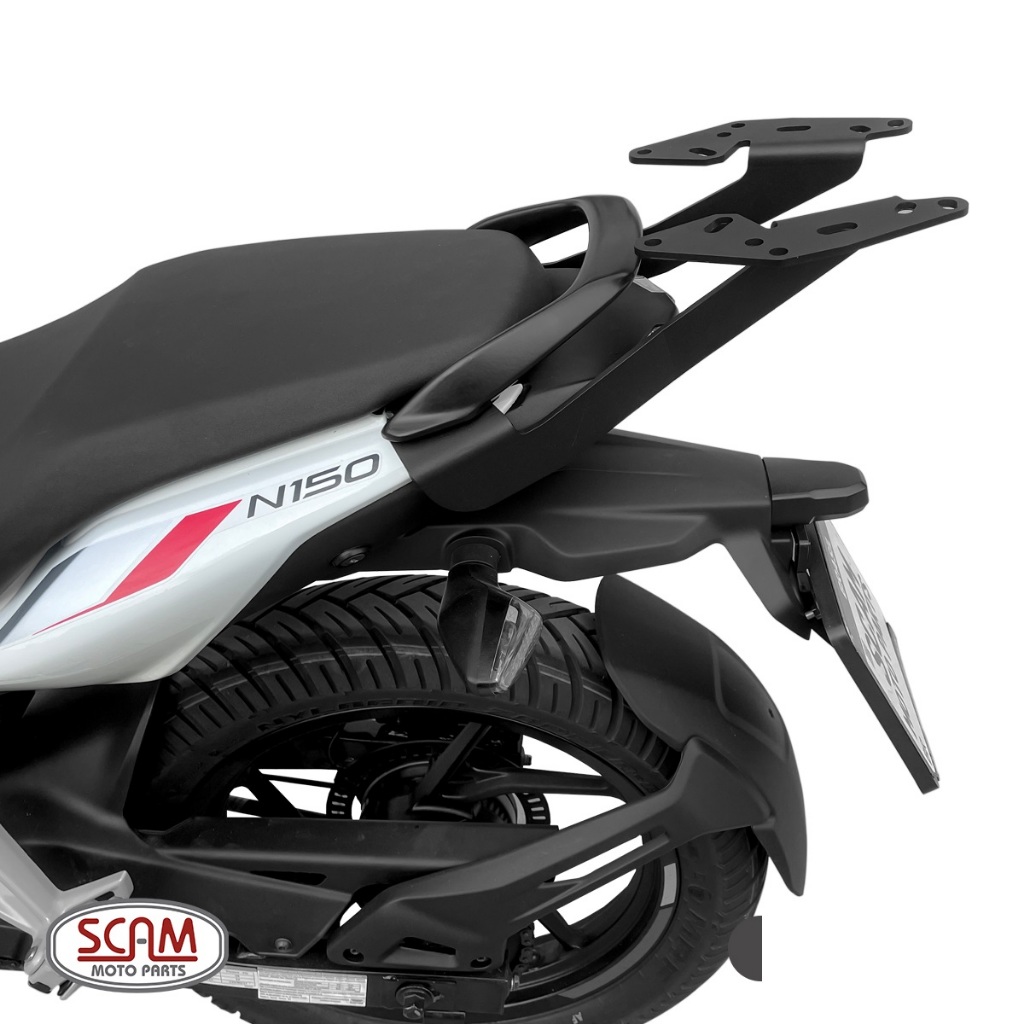 Suporte Bau Scam Bagageiro Bajaj Dominar Pulsar N150 2026 Em Diante — imagem 2 de 2