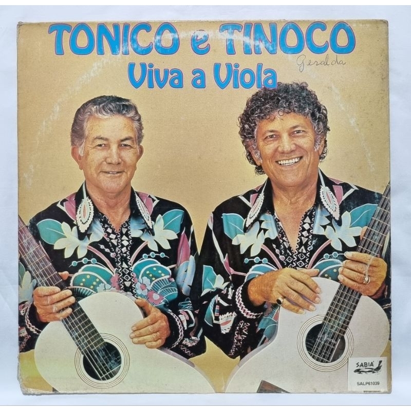 Lp Vinil Tonico e Tinoco - Viva a viola