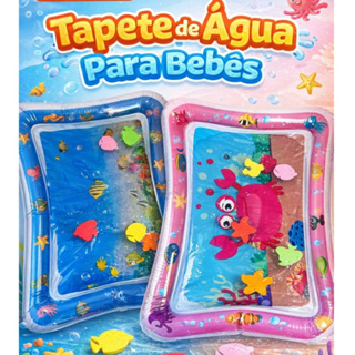 Tapete Inflável de Água Infantil Sensorial Bebê Atividades em Oferta na Shopee