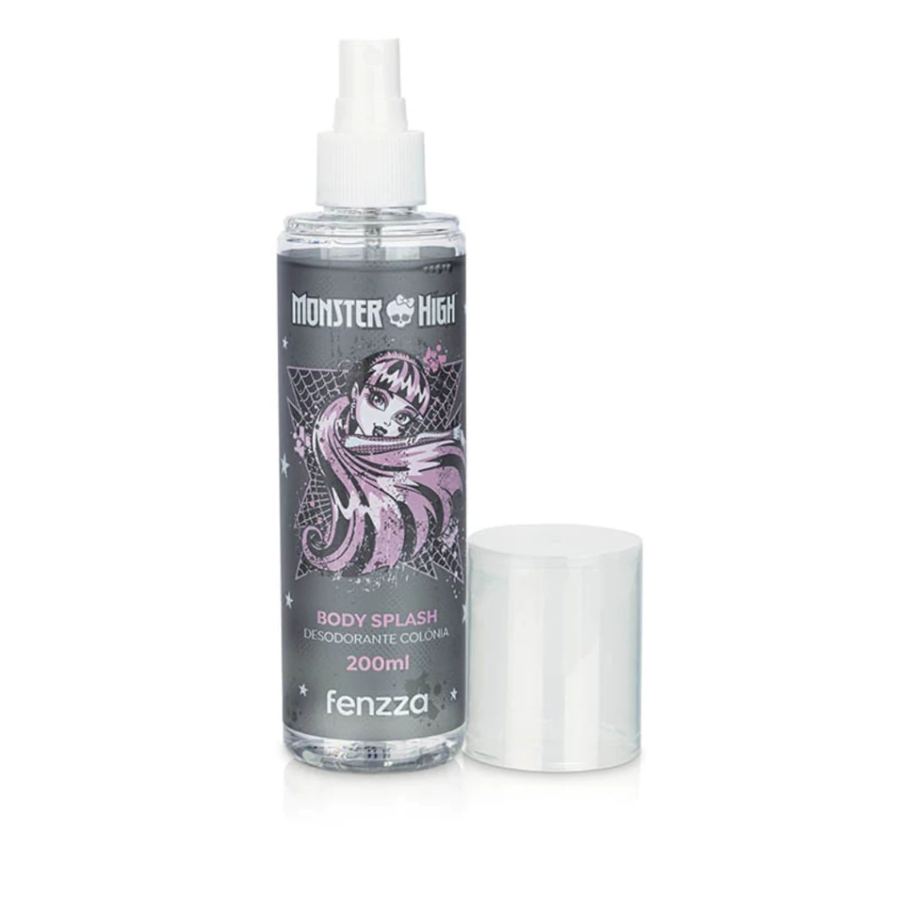 Body Splash Monster High Fenzza 200ml Desodorante Colônia Perfume Corporal Frutal Floral