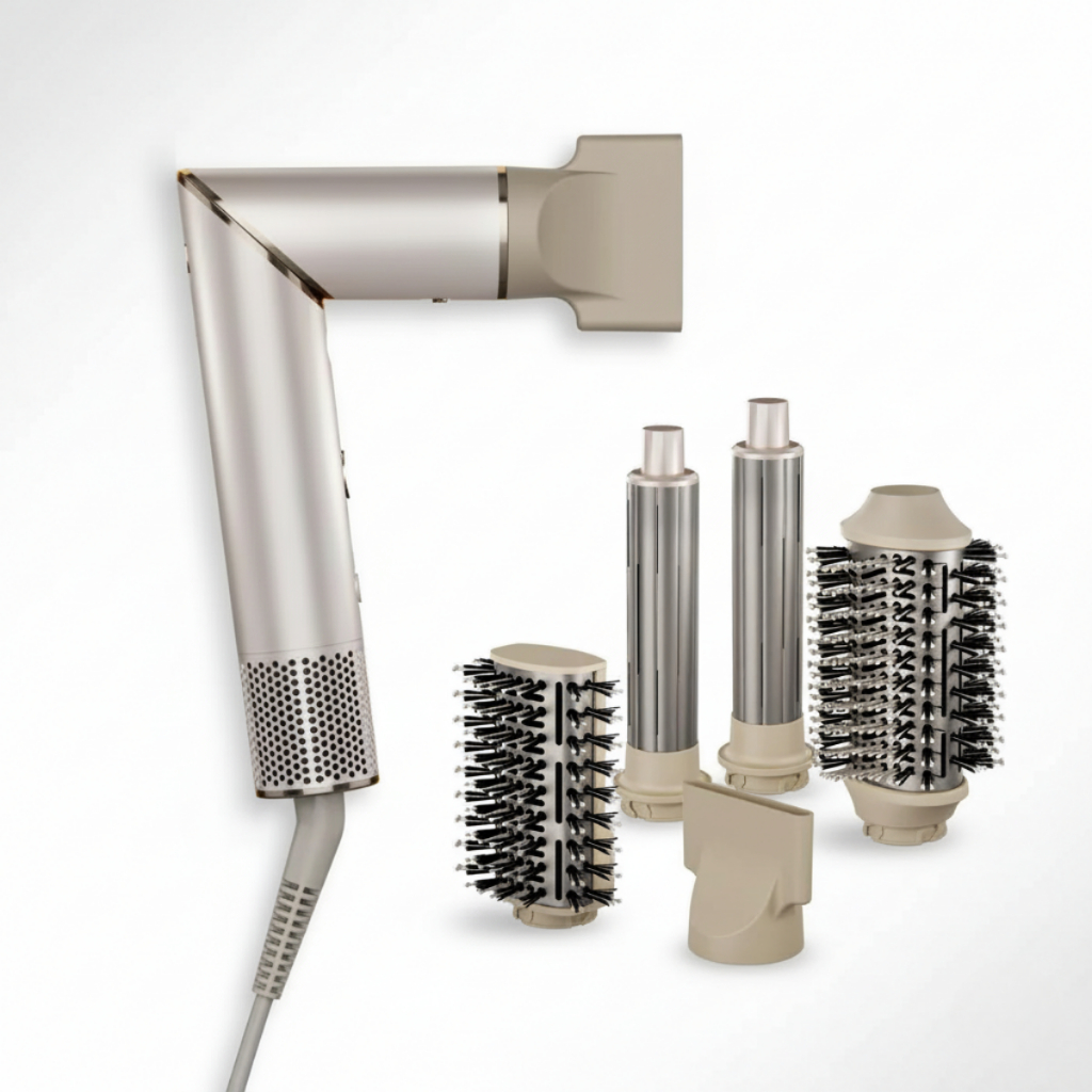Escova Secadora 4 em 1 Alisador Modelador Cabelo 1450W PSC3500 Volumizador Profissional Cabelereira