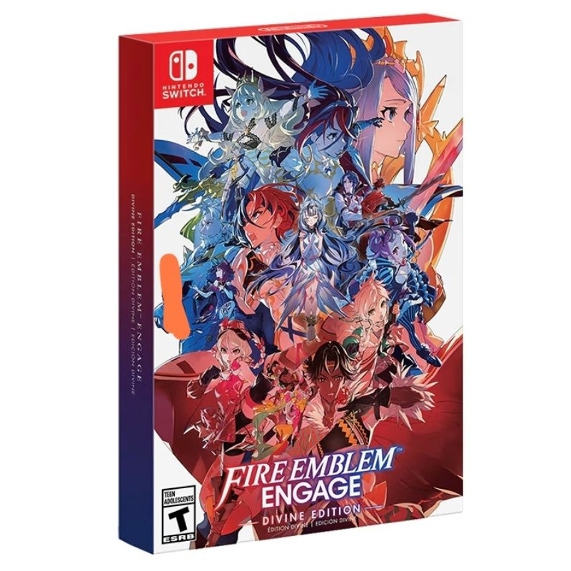 Fire Emblem Engage (não lacrado) Divine Edition Special Edition Nintendo Americano