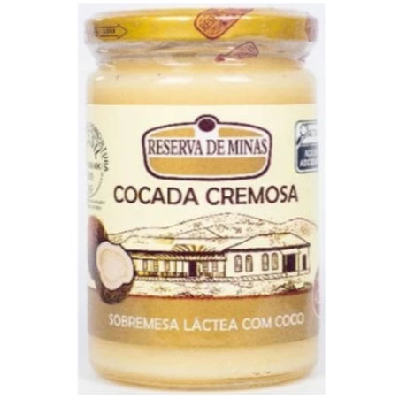 COCADA CREMOSA RESERVA DE MINAS 420g DIRETO DA FÁBRICA PARA SUA MESA