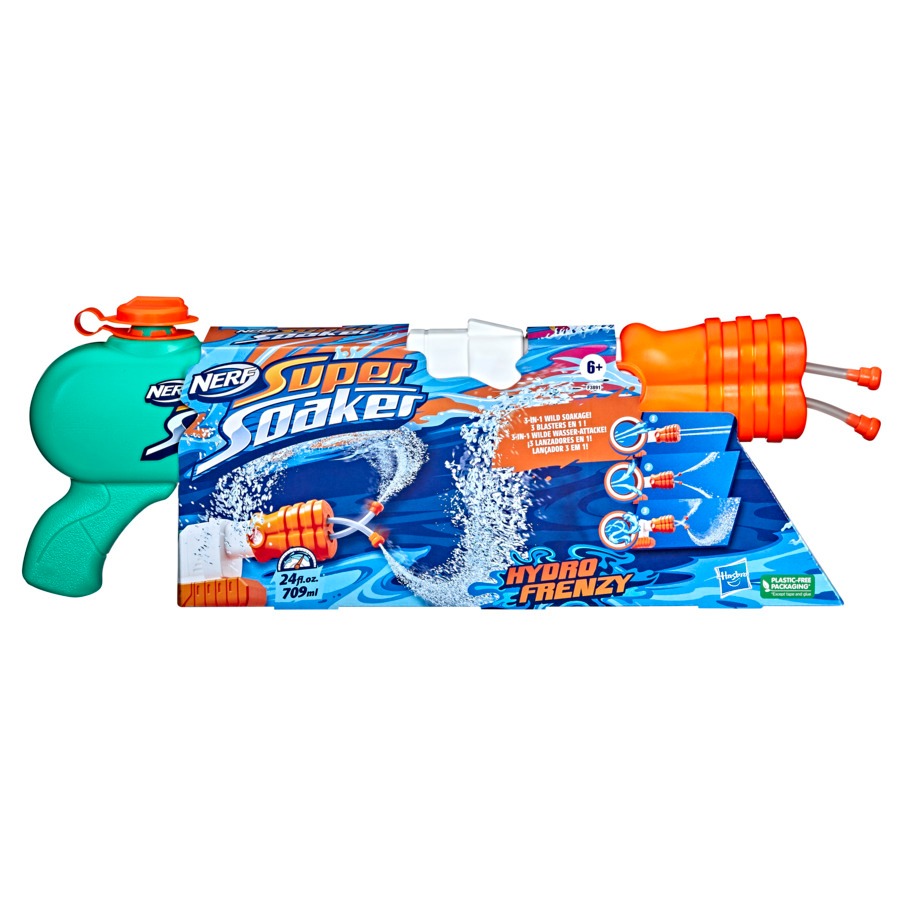 Lançador Nerf Super Soaker Hydro Frenzy Hasbro F3891