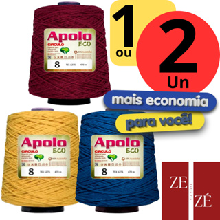 BARBANTE APOLO ECO CIRCULO Nº 08 - 600G (1 ou 2 unidades) em Oferta na Shopee