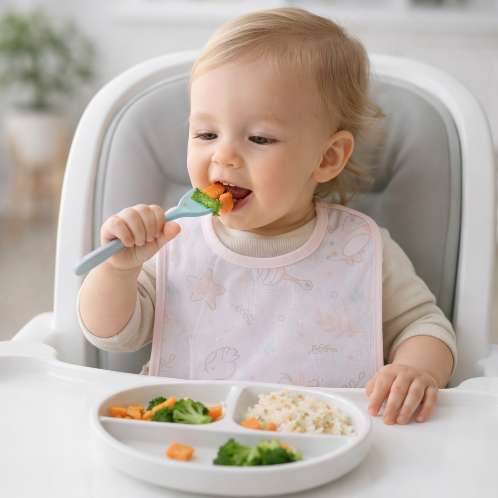Kit 3 Babadores Infantil Menina Proteção Refeições Prático Impermeável Ajustável Tamanho Único