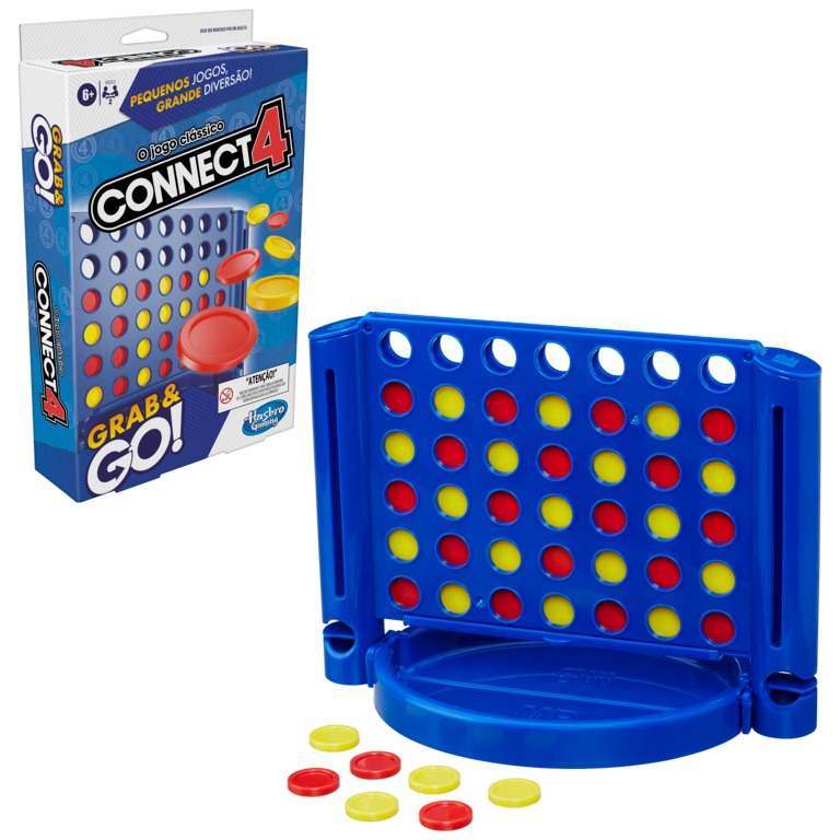 Jogo Connect 4 Grab And Go! Hasbro F8253