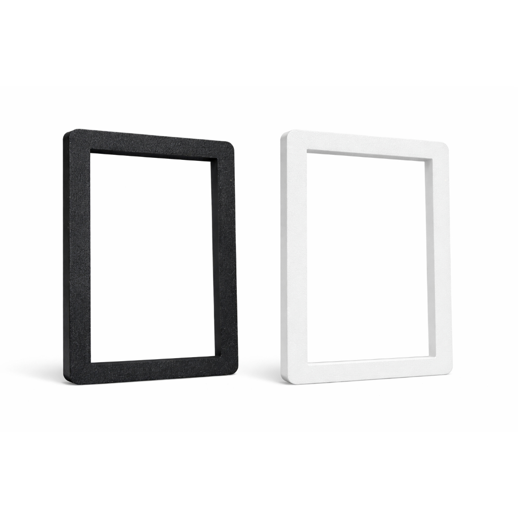 Moldura Para Interruptor Inteligente Compatível Com Painel Touch Preto Ou Branco Acabamento Decorativo