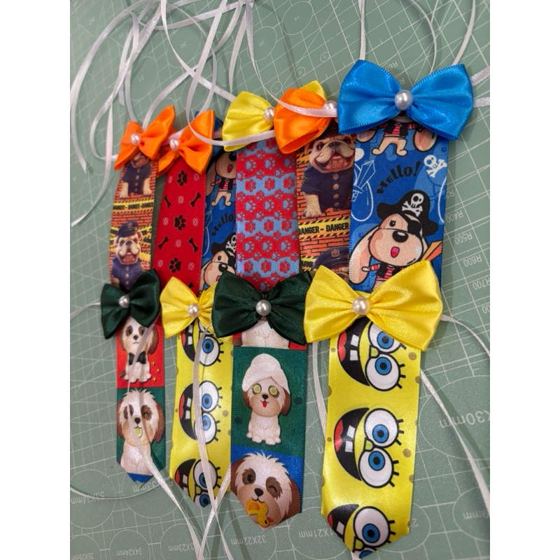 kit 10uni Gravata Pet para pet Shop, banho e tosa, ac ,acessórios de animais