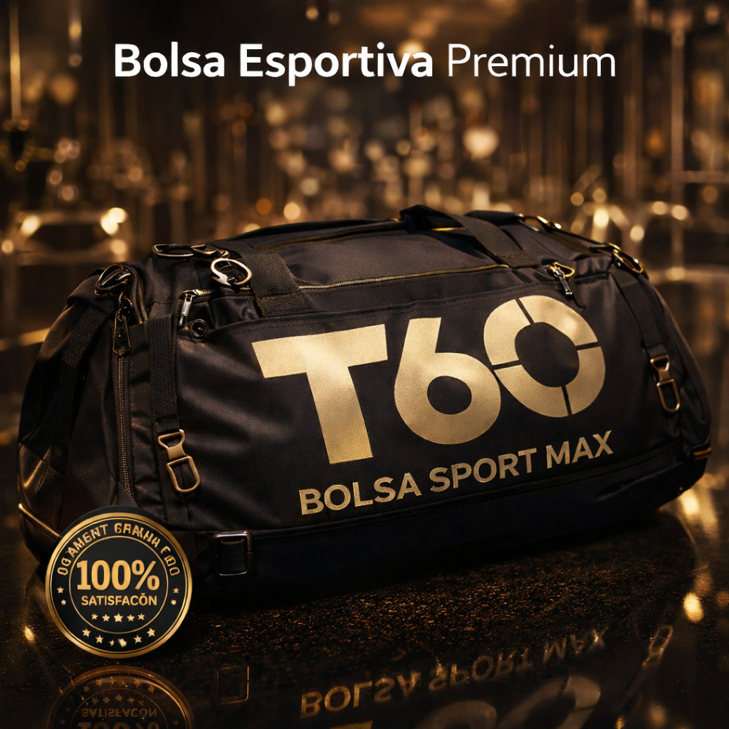 Bolsa Esportiva Impermeável Premium – Academia e Viagem