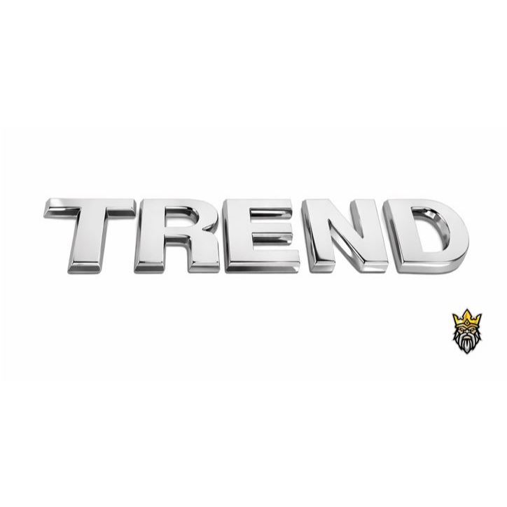 Emblema Trend ( Gol/ Fox/ Spacefox/...G3 G4 G5 G6 ) Volkswagen em Oferta na Shopee