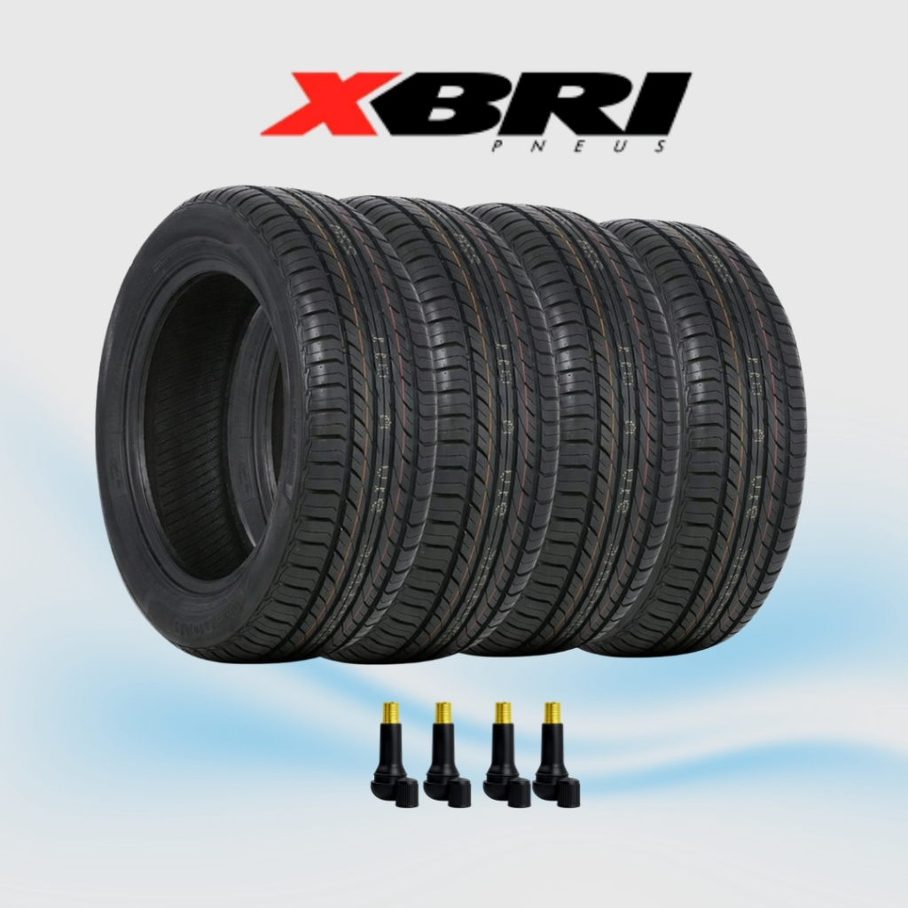 Kit Pneu Xbri 195/55R15 Original 85V Fox Gol Polo Saveiro Voyage Fiesta Civic