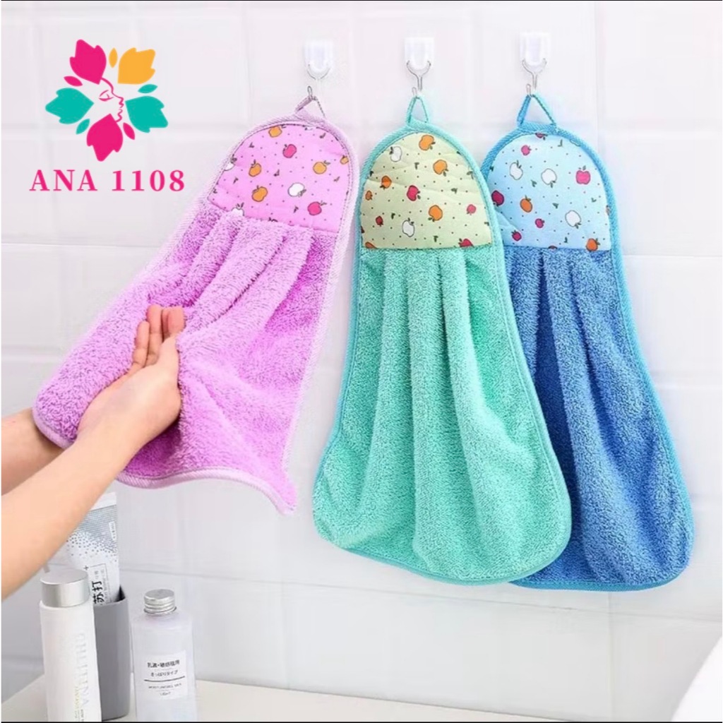 ANA 1108 conjunto 12 Pecas Toalha de Mão Bate mão Cozinha Pano de Limpeza Secar Absorvente Microfibra Durável Macio