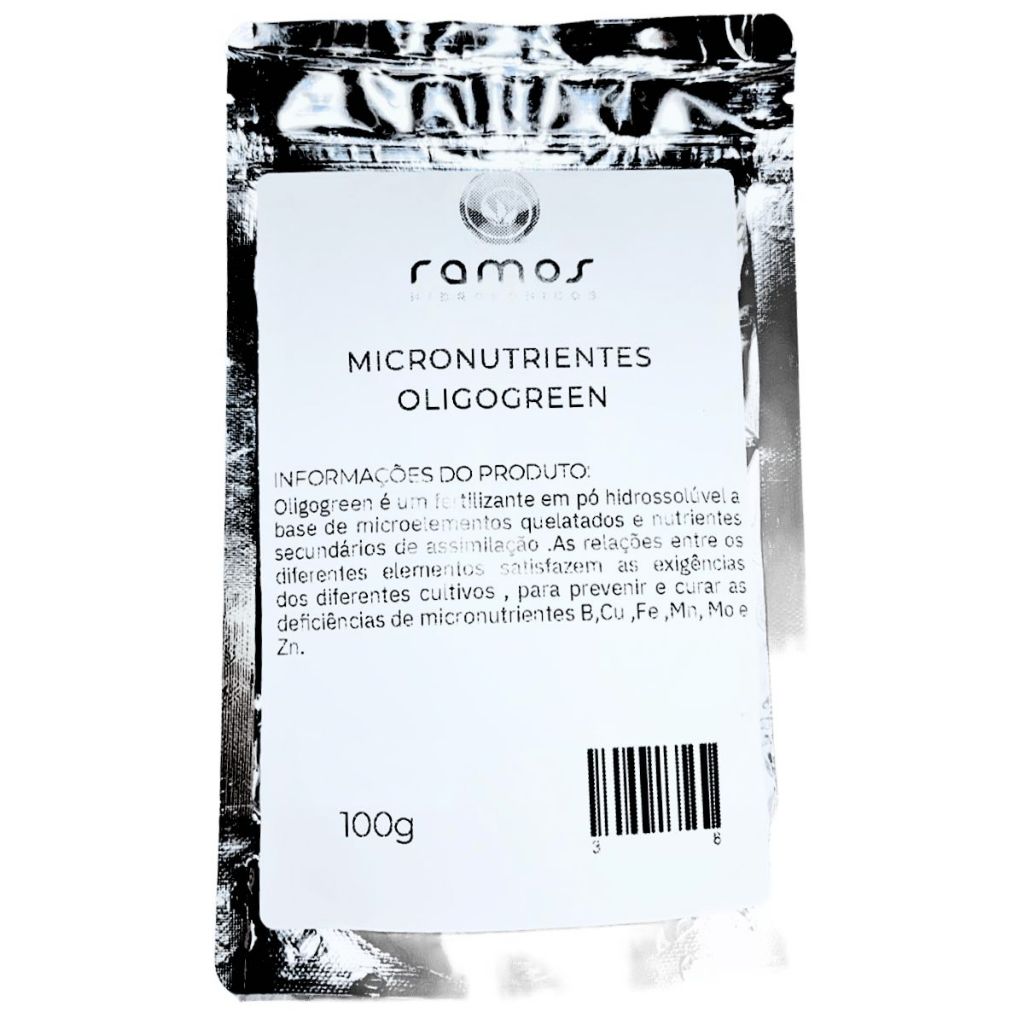 Micronutriente para Hidroponia - Oligogreen 100g em Oferta na Shopee
